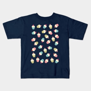 Cupcakes pattern Kids T-Shirt